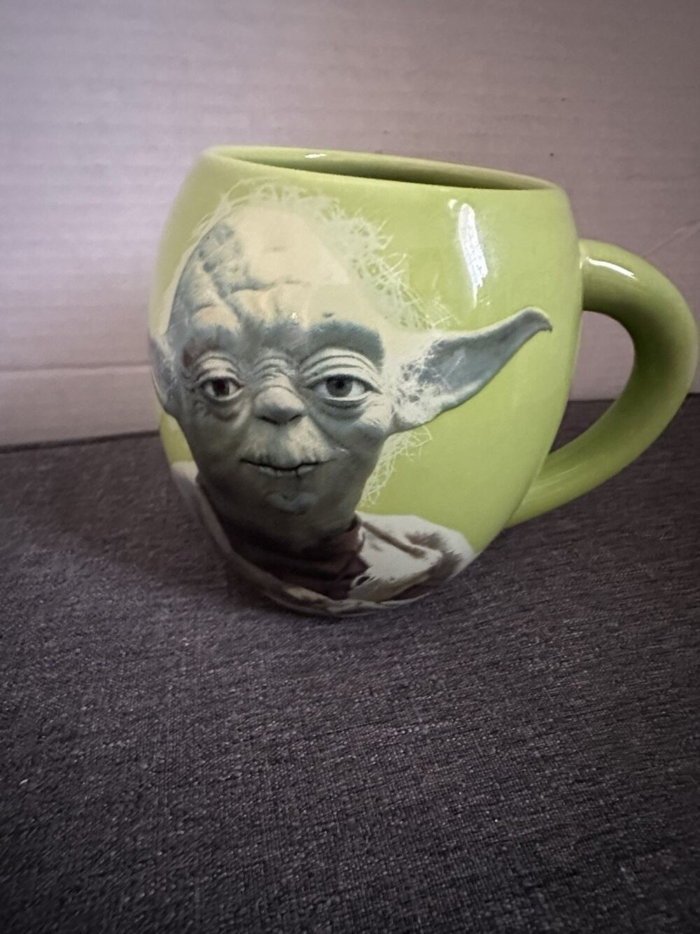 Star Wars Yoda 18 Oz Ceramic Mug Vandor 2014 May The Force Be With You